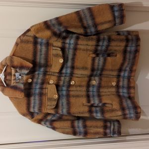 Oversized shacket